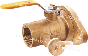 THREAD x UNFIXED FLANGE ENDS BALL VALVE WITH DRAIN FULL PORT