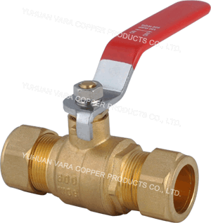 COMPRESSION CONNECTION O.D. x O.D. BALL VALVE FULL PORT