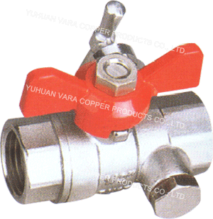 THREAD ENDS WITH DRAIN BALL VALVE - T HANDLE