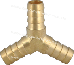FITTING BRASS ADAPTER“Y”(BARB x BARB x BARB)